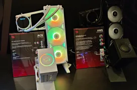 iBuyPower actualiza su refrigeración con la líquida AW5 con pantalla integrada y el disipador por aire AC5