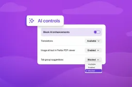 Firefox permitirá desactivar por completo la IA del navegador con un solo clic