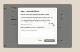 Claude facilita la migración desde ChatGPT con una guía para exportar toda tu memoria e historial