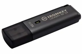 Kingston lanza el pendrive IronKey Locker+ 50 G2 con cifrado XTS-AES de 256 bits y protección contra BadUSB