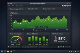 Linux 7.1 añadirá métricas de consumo para las NPU Ryzen AI de AMD