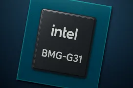 Especificaciones de la GPU Intel BMG-G31: 368 mm² y 27.700 millones de transistores
