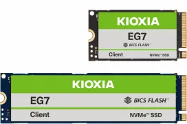 Los KIOXIA EG7 prometen rendimiento tipo TLC con menor coste gracias a la tecnología QLC