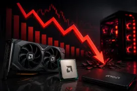 AMD prevé una caída del 20 % en ventas gaming durante la segunda mitad de 2026