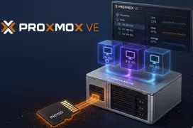 Cómo compartir una microSD con máquinas virtuales en Proxmox