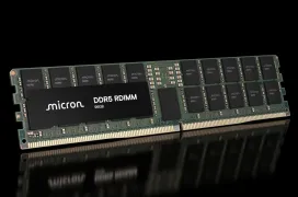Micron presenta módulos DDR5 RDIMM de 256 GB y 9.200 MT/s para servidores e IA