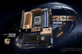 ASUS celebra los 20 años de ROG con la Crosshair 2006, una placa base retro de gama alta para Ryzen AM5