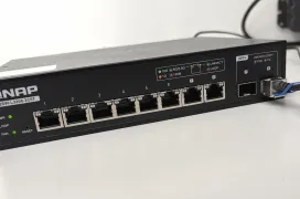 QNAP QSW-L3208-2C6T Review: conectividad Ethernet MultiGigabit de hasta 10GbE y SFP+ en un formato compacto de bajo consumo y precio más que competitivo