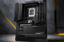 ASUS confirma la placa base TUF Gaming Z890-BTF WIFI7 con cuatro ranuras M.2 y conectores ocultos para Intel Core Ultra 200