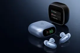 Los Soundcore Liberty 5 Pro son oficiales: chip de IA propio, cancelación de ruido doble de potente y pantalla en la funda
