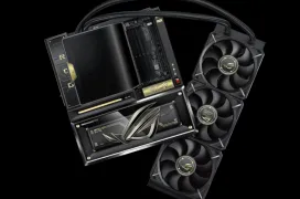 Disipadores de cobre puro y una pantalla AMOLED LCD de 6,67" en el combo ASUS ROG Crosshair X870E y Ryujin 360 Edition 20