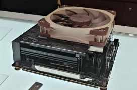 Así es el prototipo del disipador de perfil bajo de alto rendimiento para AM5 que Noctua lanzará en 2027