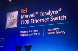 Marvell anuncia el Teralynx T100, un switch de 102,4 Tbps para centros de datos de IA y cloud