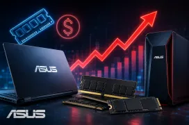 Los PC seguirán subiendo de precio en 2026, aunque ASUS prevé aumentos más moderados