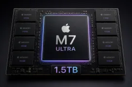 El Apple M7 Ultra podría llegar con hasta 1,5 TB de memoria unificada