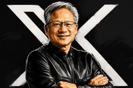 El primer mensaje de Jensen Huang en X no habla de gráficas, sino de modelos de IA abiertos