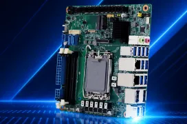 La nueva placa Mini-ITX de AAEON reparte sus 16 líneas PCIe 5.0 en hasta tres ranuras independientes