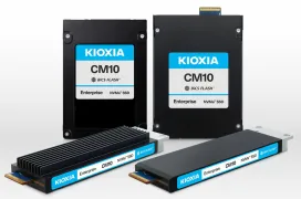 Kioxia lanza los CM10, sus primeros SSD empresariales con PCIe 6.0, con hasta 61,44 TB y refrigeración líquida