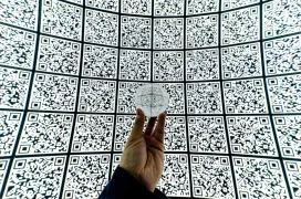 Un desarrollador consigue tranferir archivos entre móviles mediante códigos QR parpadeantes y sin usar ninguna red