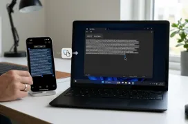 Apple trabaja en una nueva función que permitirá copiar y pegar texto y otro contenido desde y hacia los iPhone en un PC con Windows