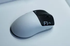 Attack Shark presenta el ratón F1 AIR de 39 gramos con sensor PixArt de 60.000 DPI y tasa de sondeo de 8K