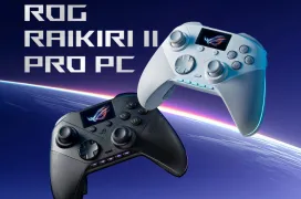 El nuevo Gamepad ASUS ROG Raikiri II Pro cuenta con 8.000 Hz de tasa de sondeo y joystick TMR intercambiables sobre la marcha