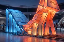 Intel cae por debajo del 70 % de cuota de mercado en procesadores x86 por primera vez desde 1995