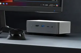 Acer Veriton RI110 AI: un mini PC con Intel Core Ultra X7 358H, gráficos Arc B390 y puerto OCuLink