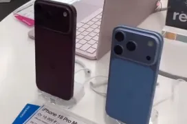 Los iPhone 18 Pro y Pro Max estrenan nuevos colores: azul y cereza oscuro