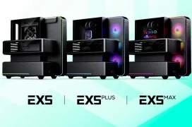 Phanteks lanza las cajas EX5 desde 109,90 euros con arquitectura por cámaras y refrigeración líquida con los tubos ocultos