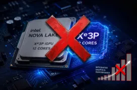Intel no lanzará procesadores Nova Lake-S con GPU integrada de 12 núcleos Xe3