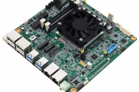 AAEON MIX-PTLWV1 es una placa Mini-ITX con Intel Panther Lake, hasta 128 GB de DDR5 y opción de doble RJ45 de 10 GbE