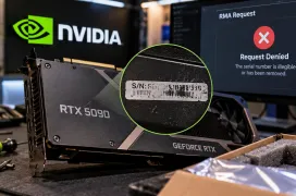 NVIDIA habría rechazado el RMA de una RTX 5090 porque su número de serie se había borrado