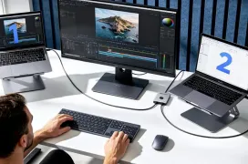 Cable Matters lanza un conmutador KVM USB4 de 40 Gbps con carga de 140 W y soporte para pantallas 8K