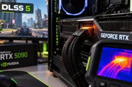 Una prueba con DLSS 5 lleva el conector de la RTX 5090 a 91,7 grados y registra picos de 646,7 W