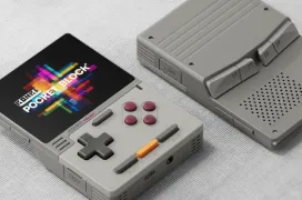 Diseño retro "Game Boy" por 79 dólares, así es la nueva consola portátil AYANEO KONKR Pocket BLOCK 
