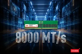 Innodisk lanza memorias DDR5-8000 RDIMM de hasta 64 GB con un 11,1 % más de velocidad para servidores e IA