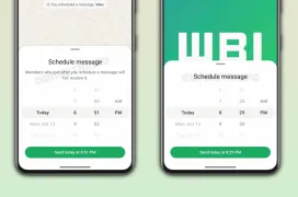 WhatsApp permitirá enviar mensajes programados hasta 2 semanas después