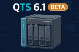 El sistema operativo para NAS QTS 6.1 se renueva con soporte para passkeys y núcleo Linux 6.6