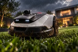 Los robots cortacésped han cambiado por completo: trabajan sin cables, sin antenas y hasta superan grandes pendientes