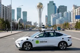 Los robotaxis llegan a Astaná, una ciudad con meses de nieve y hielo para poner a prueba la conducción autónoma