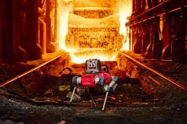 ANYmal X, el robot de cuatro patas que inspecciona plantas petroleras entre gases inflamables, llega a sus primeros clientes