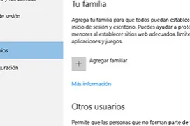 Como configurar el control parental en Windows 10