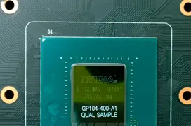 Filtrada la primera imagen de la GPU NVIDIA GP104 con chips GDDR5X