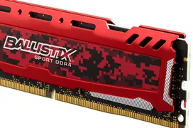 Crucial anuncia nuevas memorias DDR4 Ballistix Sport LT Red a 2.400 MHz