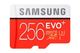 Samsung EVO+, tarjeta microSD de 256 GB con memorias V-NAND y 95 MB/s