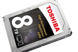 Toshiba amplía su catálogo de discos duros X300 con un nuevo modelo de 8 TB