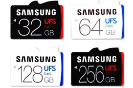 Samsung desvela las primeras tarjetas de memoria UFS con velocidades de 530 MB/s
