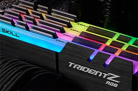 Gskill lanza sus nuevas memorias Trident Z RGB