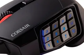 Ratón gaming Corsair Scimitar Pro RGB con 12 botones programables